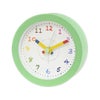 置き時計 クレパス柄くろっく ライトグリーン