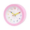 置き時計 クレパス柄くろっく ライトピンク3