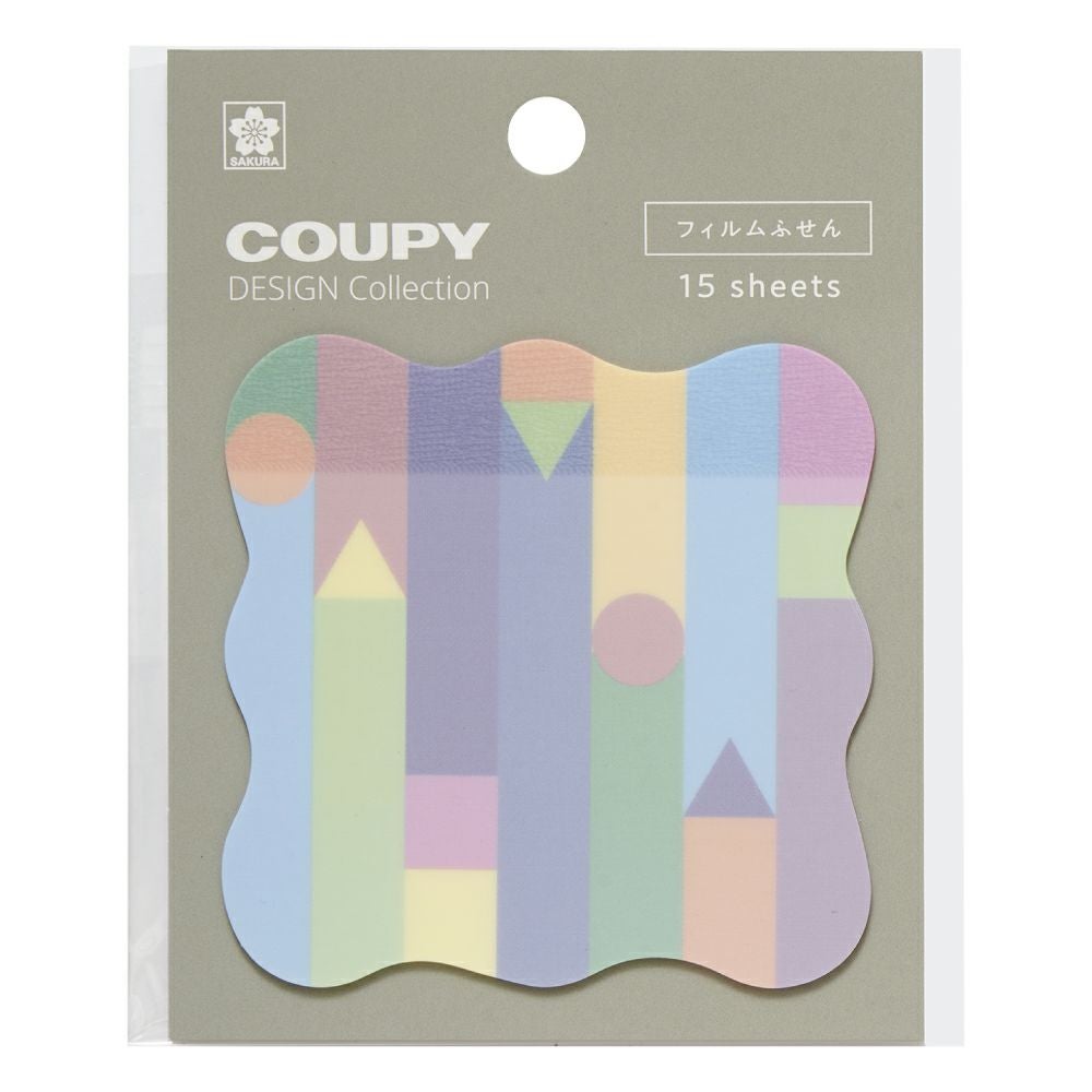 クーピーデザイン フィルムふせんA | サクラクレパス OFFICIAL SHOP