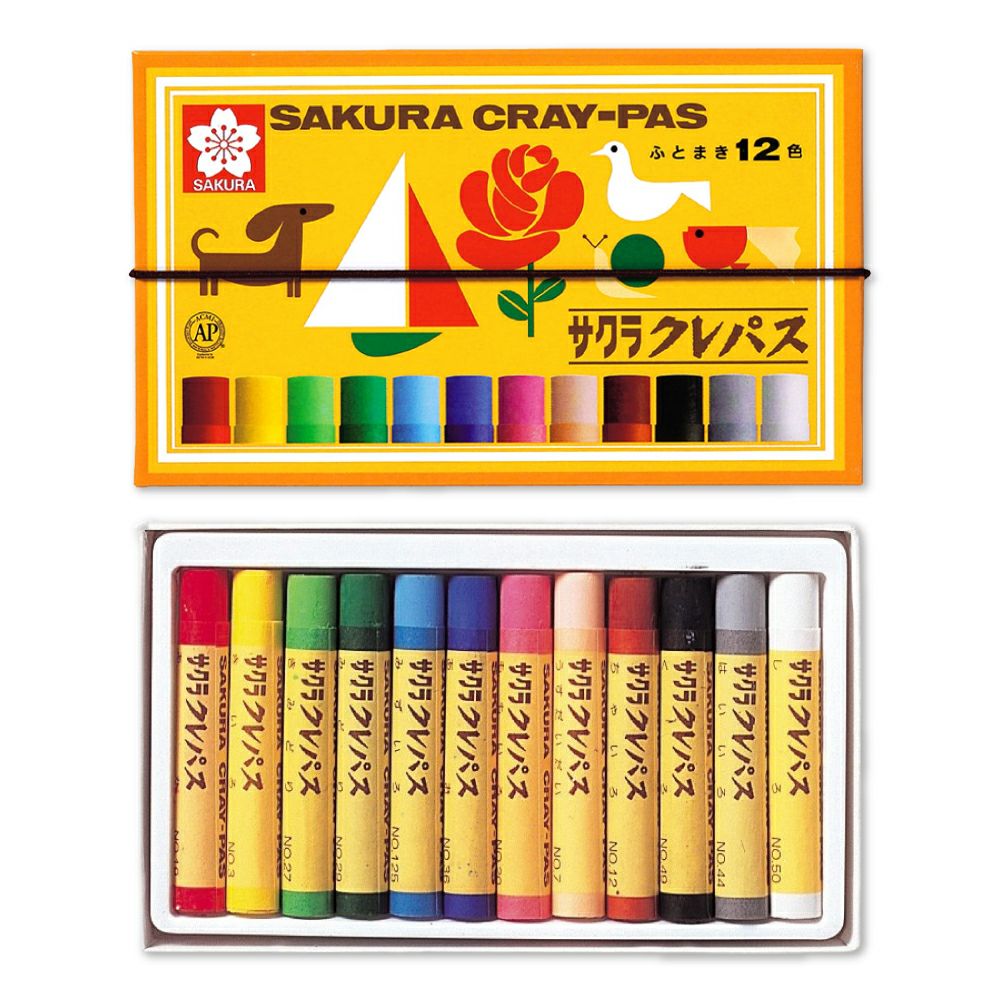 クレパス太巻12色 | サクラクレパス OFFICIAL SHOP