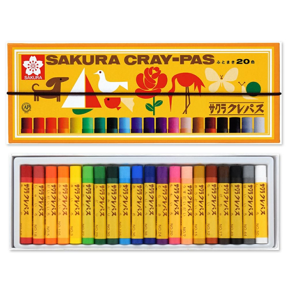 クレパス太巻20色 | サクラクレパス OFFICIAL SHOP