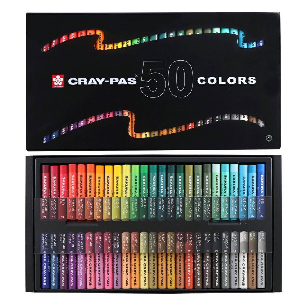 クレパス太巻50色 | サクラクレパス OFFICIAL SHOP